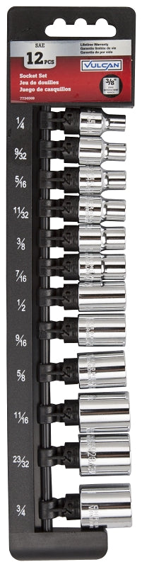 Vulcan TS1012S-P Socket Set