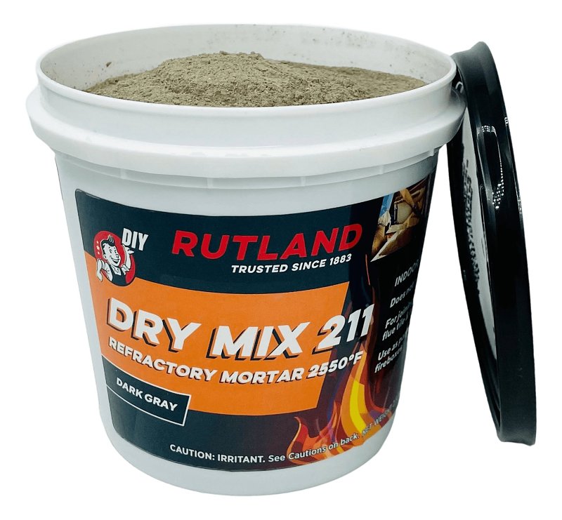 Rutland Dry Mix 211 21125 Refractory Mortar