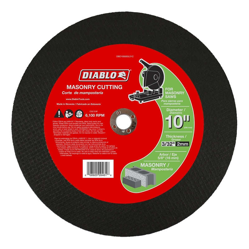 Diablo DBD100093L01C Cut-Off Disc
