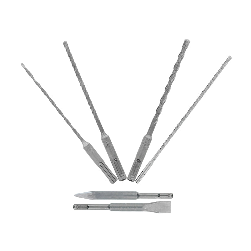 Diablo Demon DMAPL9930-S6 Hammer Drill Bit and Chisel Set