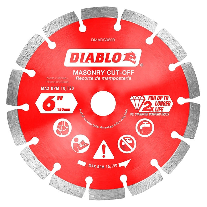 Diablo DMADS0600 Series Saw Blade