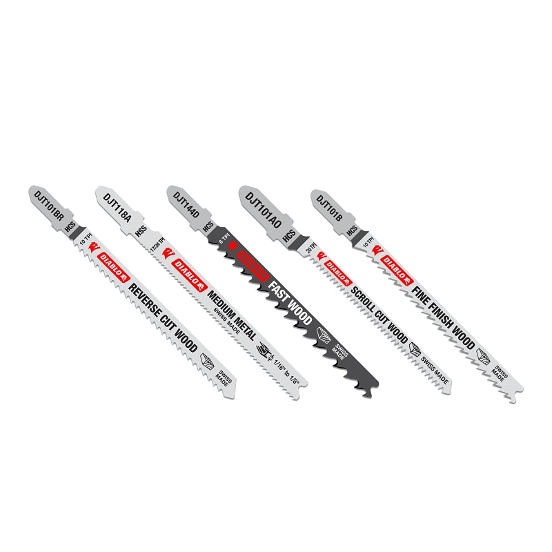 Diablo DJT5S Jig Saw Blade Set