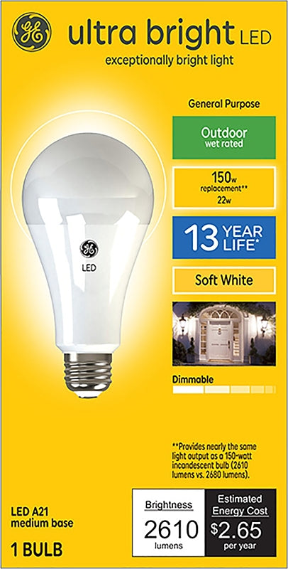 GE Ultra Bright 93129366 Light Bulb