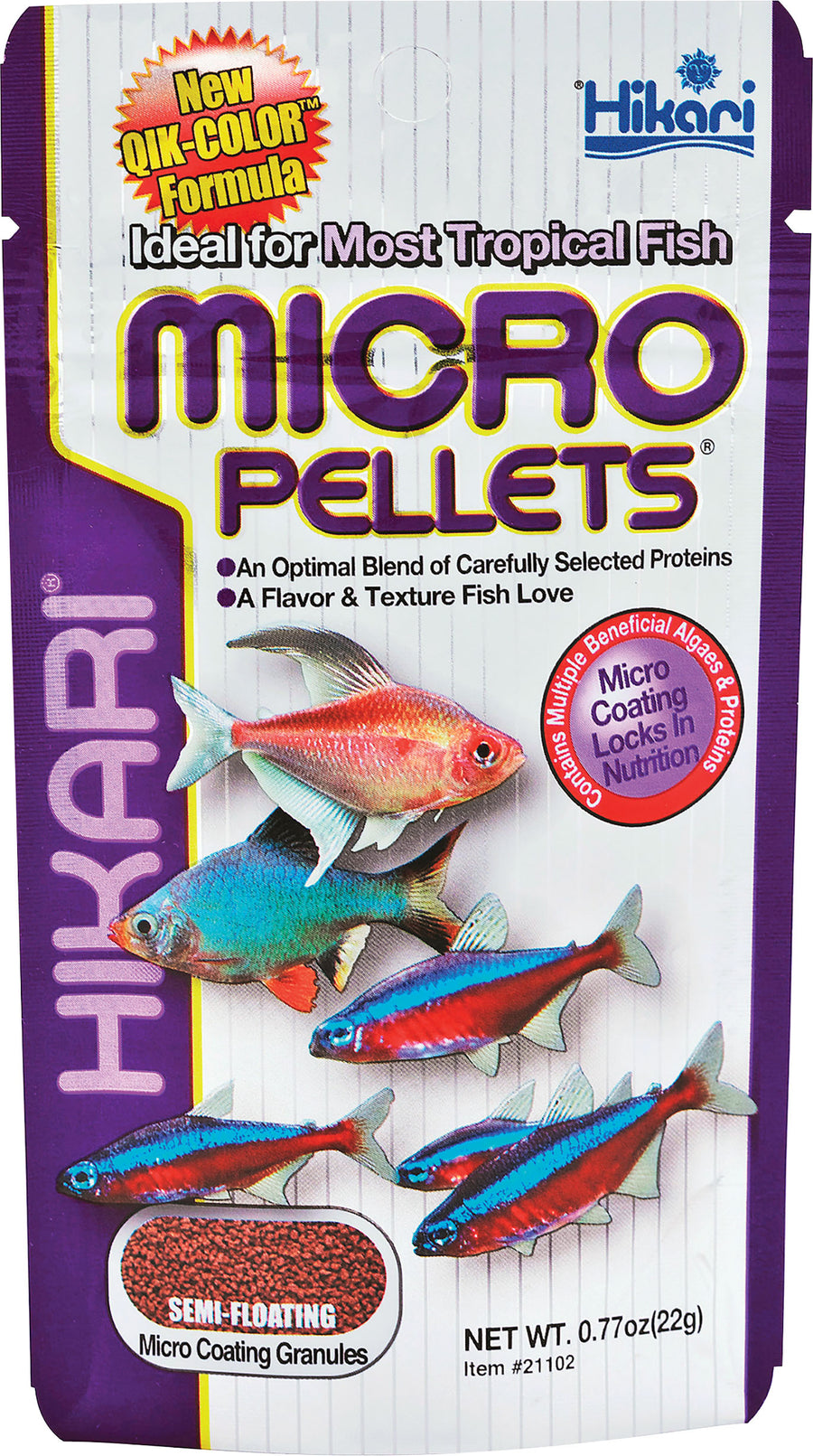 Hikari Tropical Slow-Sinking Micro Pellets, .77 oz - Standard