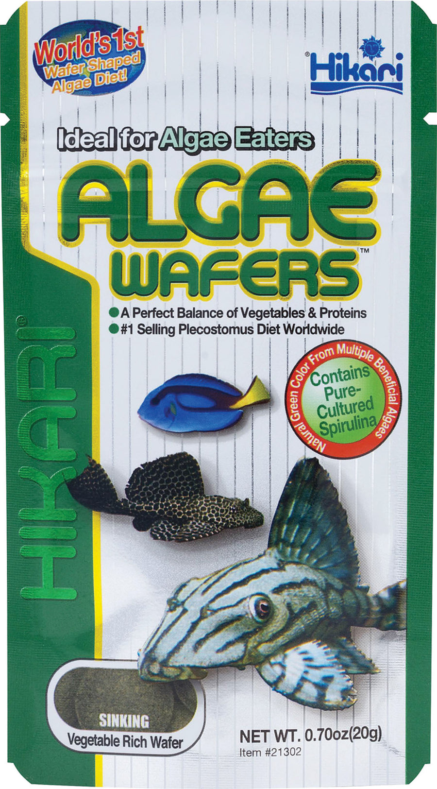 Hikari Algae Wafers, .70 oz - Standard