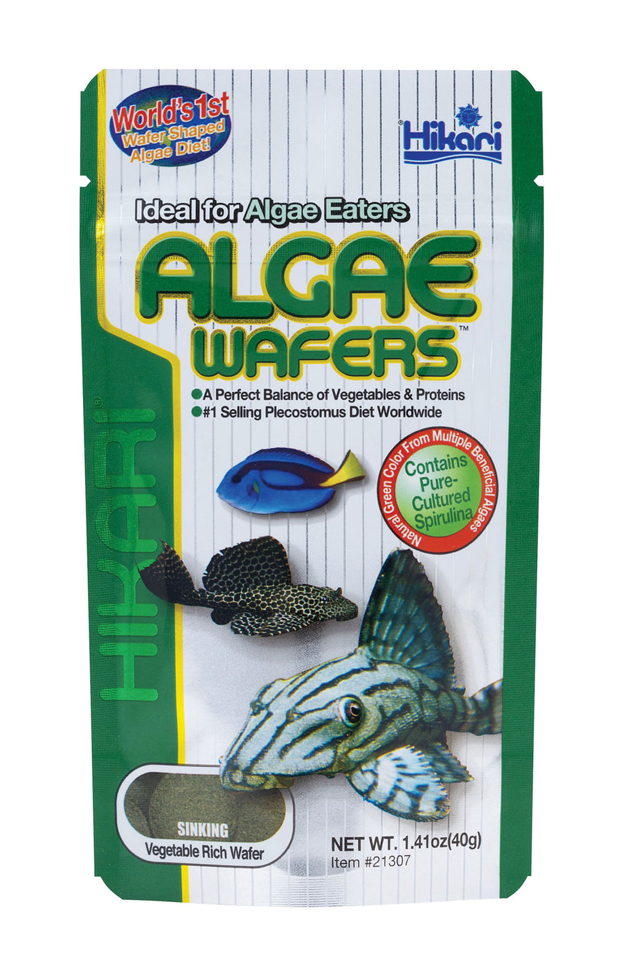 Hikari Algae Wafers, 1.41 oz - Standard