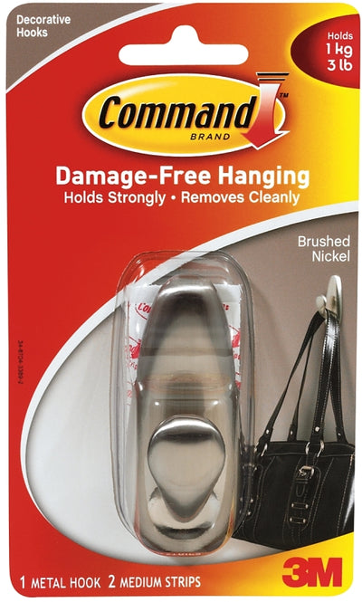 Command Forever Classic Series FC12-BN Decorative Hook