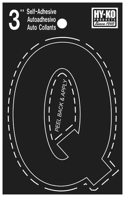 Hy-Ko 30400 Series 30427 Die-Cut Letter