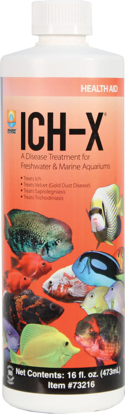 Aquarium Solutions Ich-x Ich & Fungal Treatment, 16 oz - Medications