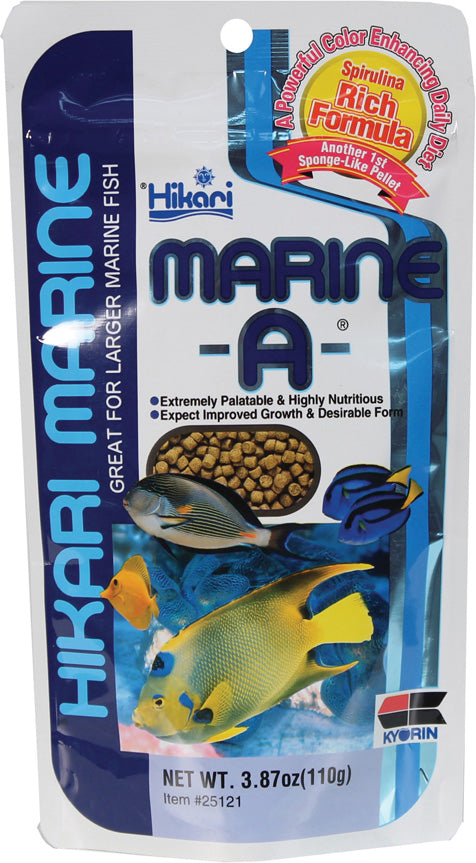 Hikari Marine -A- Slow Sinking Pellets, 3.87 Oz-MD - Standard