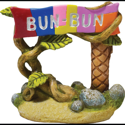 Hikari Weird Waters Bun Bun Sign, 3 in - Resin
