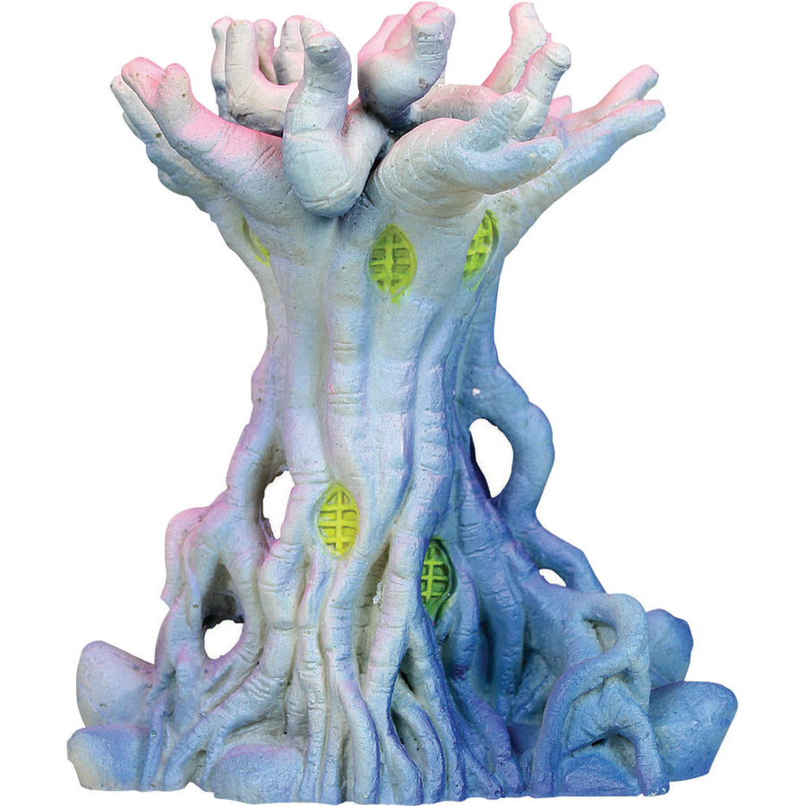 Hikari Weird Waters Blue Mellos Castle, 6 in - Resin