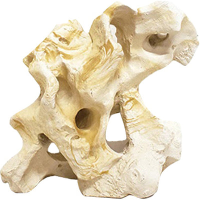 Hikari Texas Holey Rock, White, 8.1 In-MD - Resin