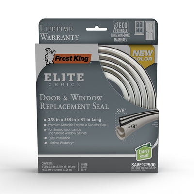 Frost King T81-BW Door Weatherseal Replacement