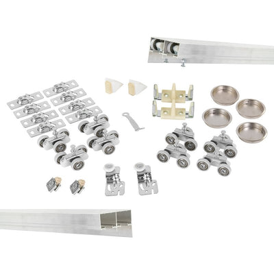 Renin BP831BB-09600-AL Hardware and Track Set