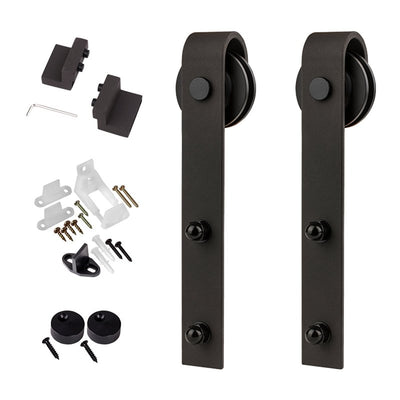 Renin Spectrum Series BD400-102-MB Add-A-Door Barn Door Kit