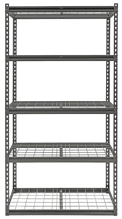 ProSource 310-ORG1505M Boltless Shelving Unit with Wire Decking