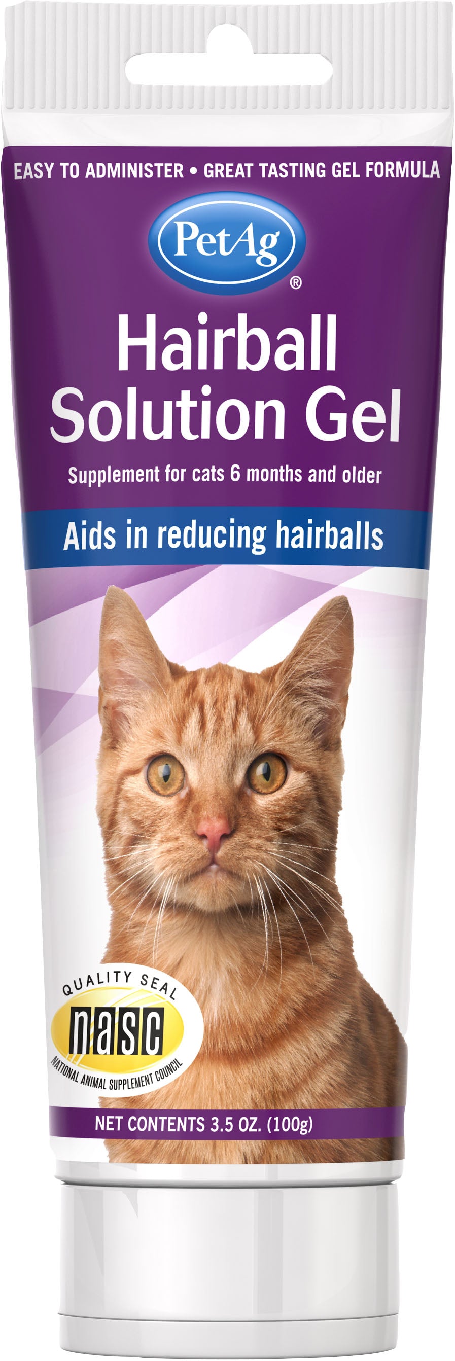 Pet Ag Hairball Solution Gel, 3.5 oz