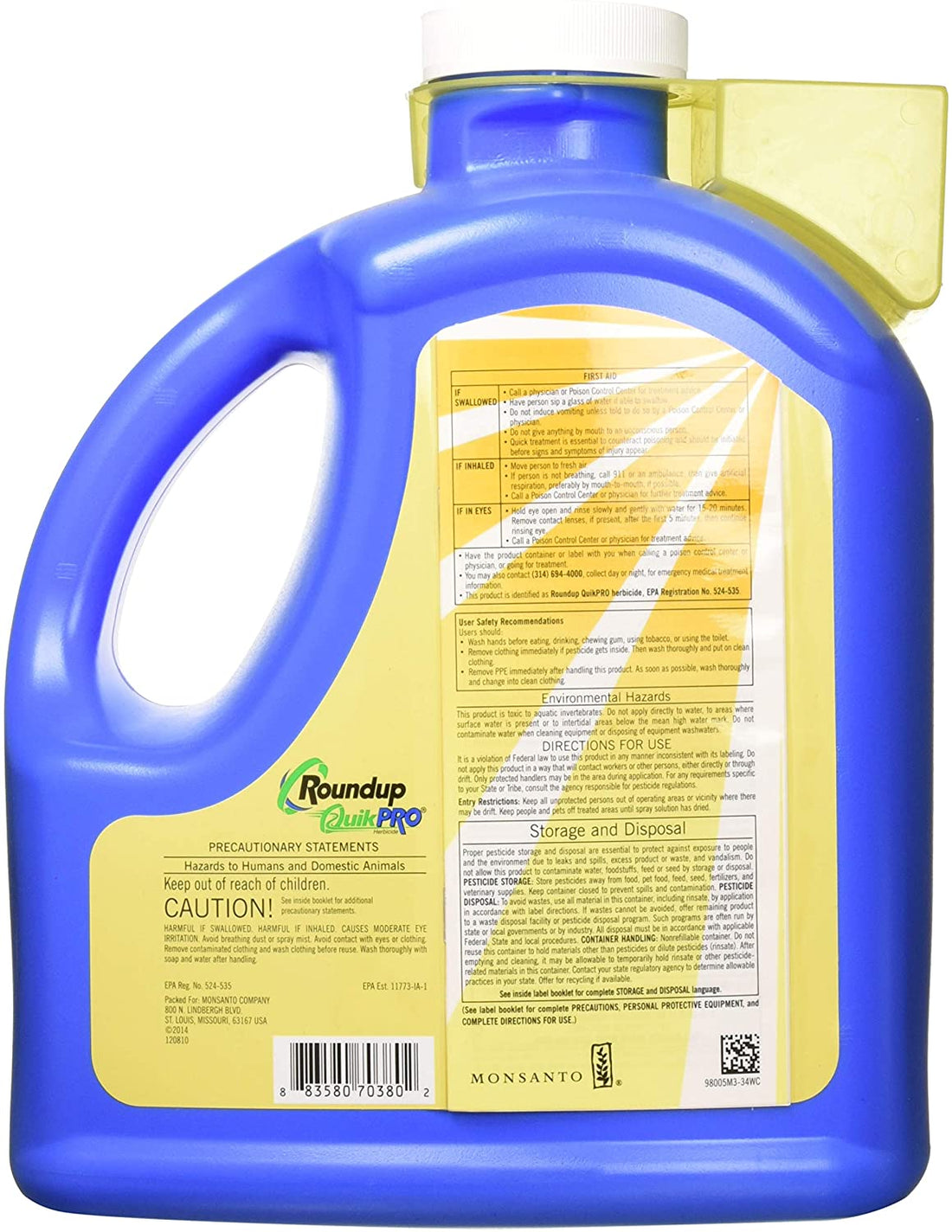 roundup quikpro weed killer herbicide Roundup Quik Pro Herbicide Weed Killer
