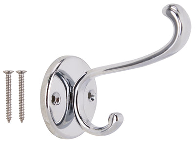 ProSource H-032-CH Coat and Hat Hook