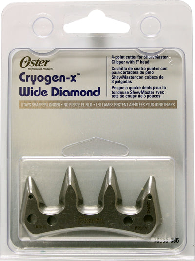 Oster 4 Point Wide Diamond Cutter - Blades