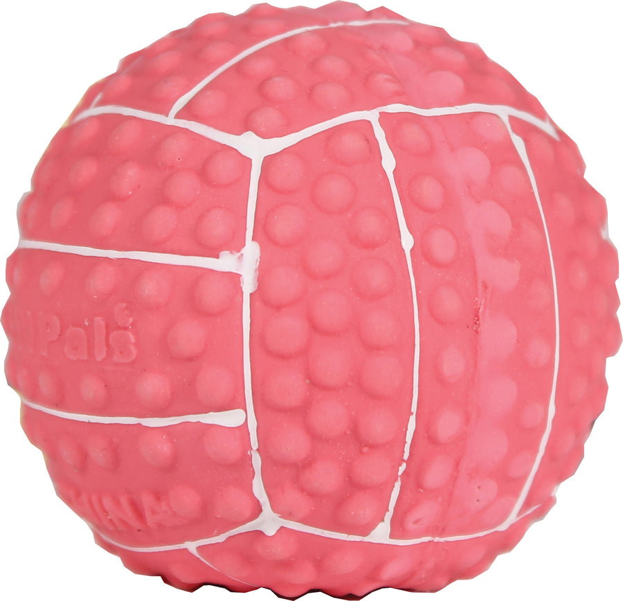 Li'l Pals Latex Soccer Ball, Pink/White, 2 in