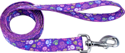 Styles Dog Leash, Purple, 5/8 in x 6 ft - Nylon Leads