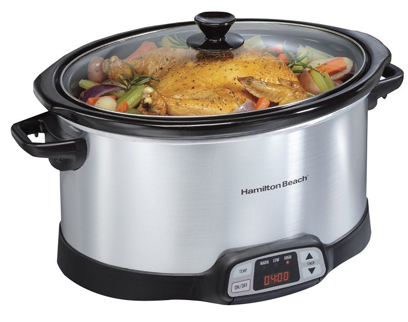 Hamilton Beach 33480 Programmable Countdown Slow Cooker