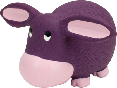 Rascals Big Ear Donkey Grunt Dog Toys, 7 in - Latex