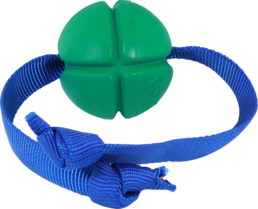 Petkore Flotek Tug, Green, LG - Rubber