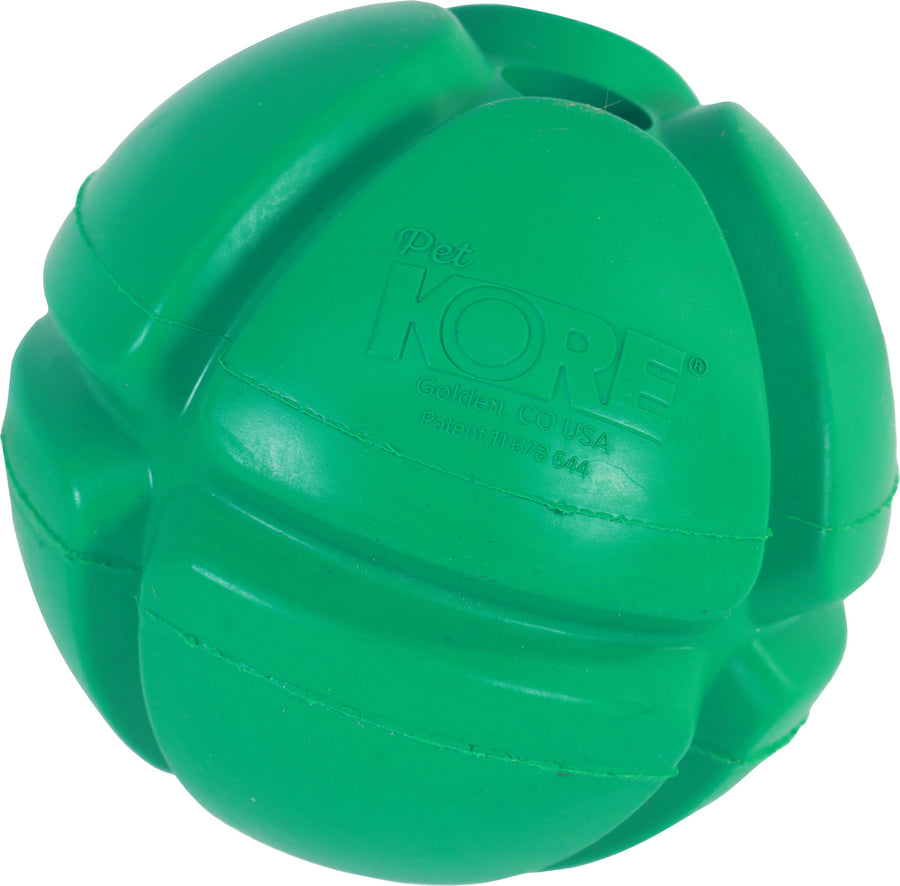 Petkore Flotek Ball, Green, LG - Rubber