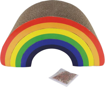 Turbo Rainbow Stack Cat Scratcher, Multi - Scratch Posts