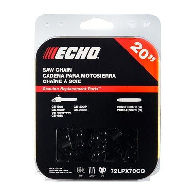 Echo 72LPX Series 72LPX70CQ Chainsaw Chain
