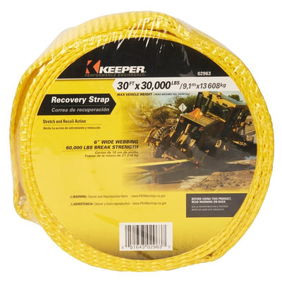 Keeper 02963 Vehicle Recovery Strap