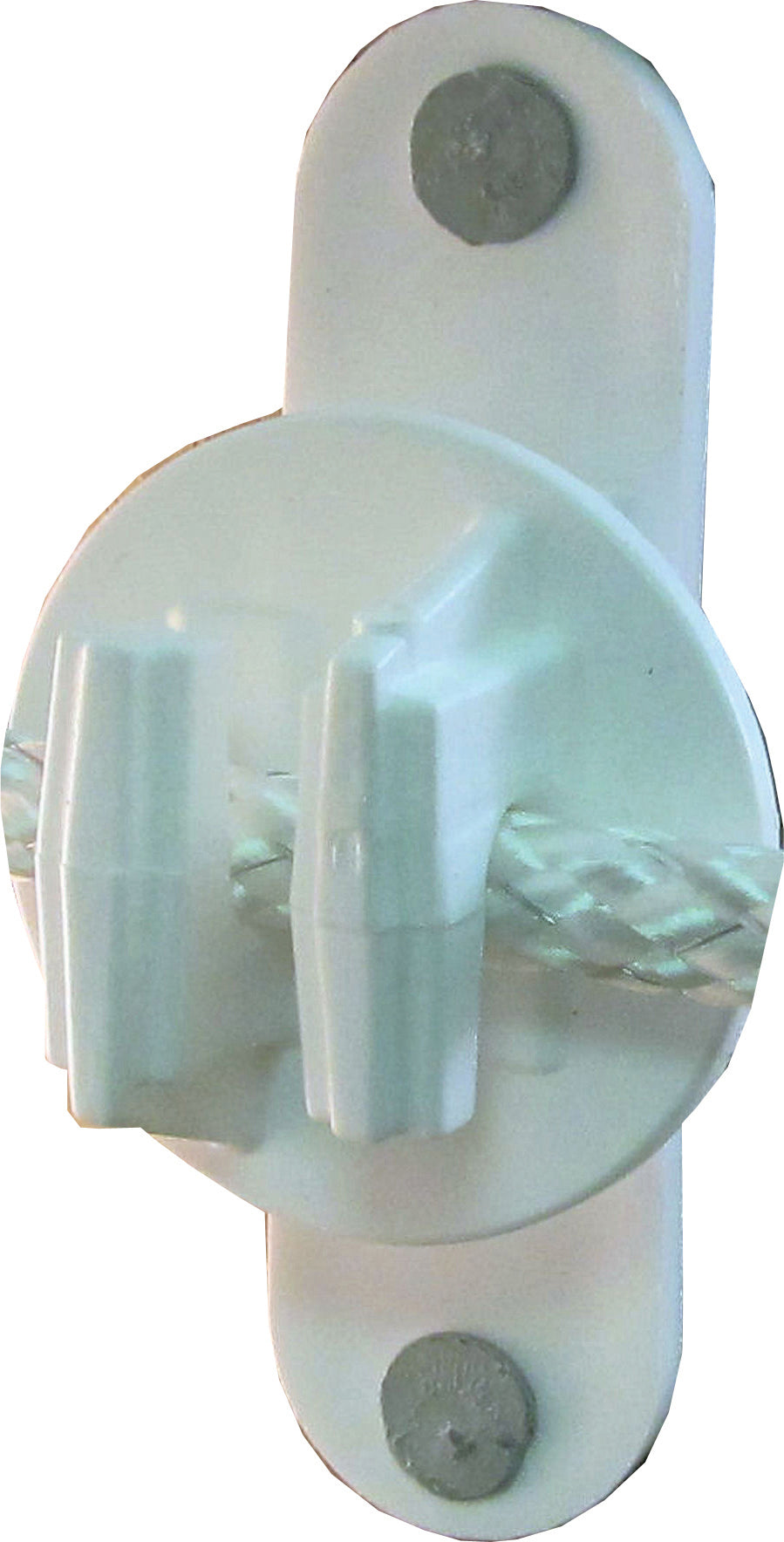 Dare Snug Wood or Vinyl Post Insulator, White, 25 pk - Insulator for Wood Post