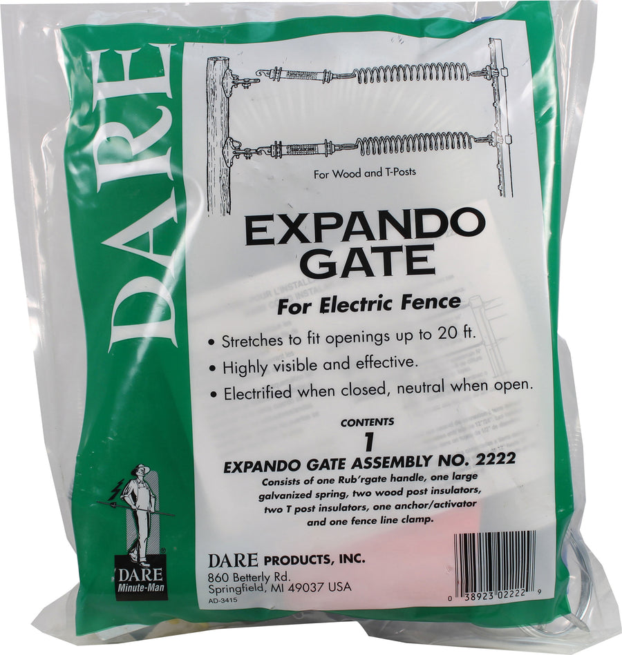 Dare Expando Stretch Gate, 20 ft - Gate/Spring & Repl. Spring