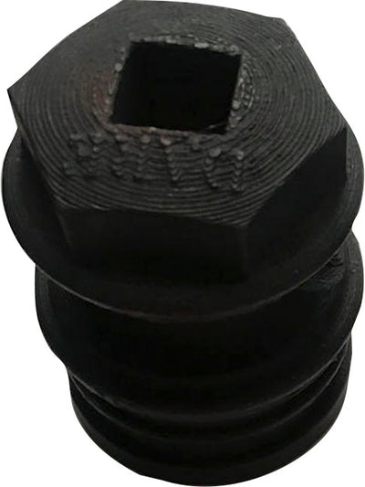 Dare Hex Head Insulator, White, Avg - Insulator for Wood Post