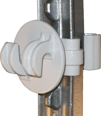 Dare T-Post Insulator Rope, White, 25 pk - Rod and Post Insulators