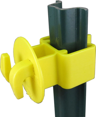 Dare Garden U-Post Insulator, Yellow, 25 pk - Rod and Post Insulators