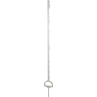 Dare Stirrup Style Step in Poly Post, White, 63.5 in - Step in Post