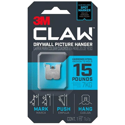 3M CLAW 3PH15M-1ES Drywall Picture Hanger