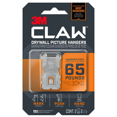 3M CLAW 3PH65M-2ES Picture Hanger