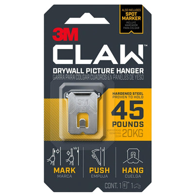 3M CLAW 3PH45M-1ES Drywall Picture Hanger