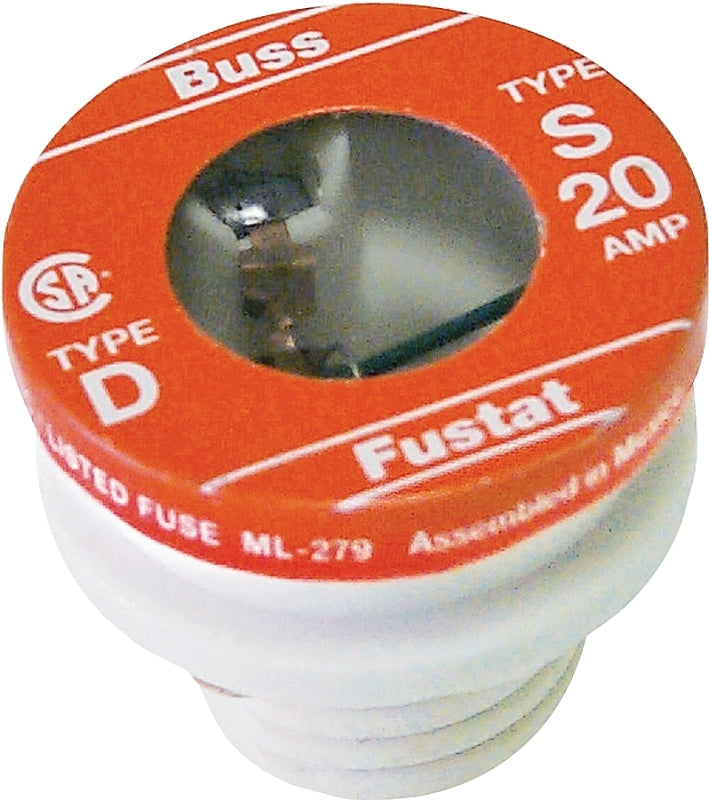 Bussmann S Series BP/S-20 Plug Fuse