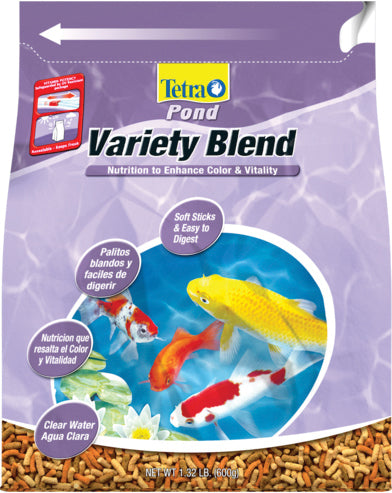 Tetra Pond Variety Blend Fish Food, 1.32 lb - Sticks