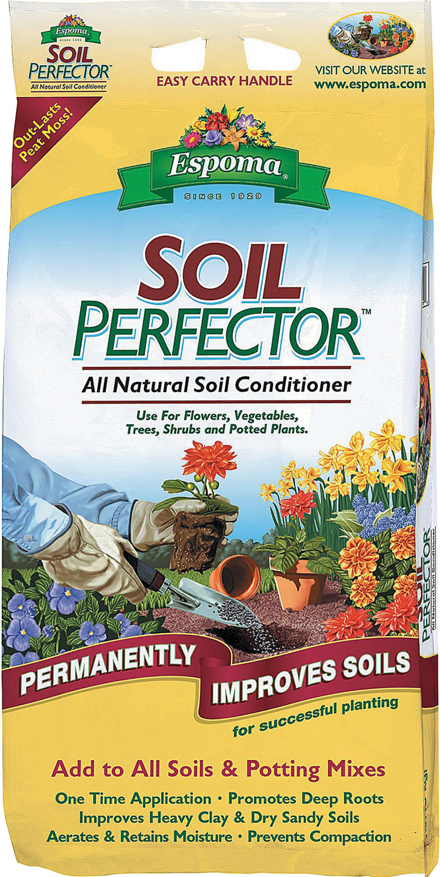 Espoma Soil Perfector Natural Soil Conditioner, 30 lb - Insect Control