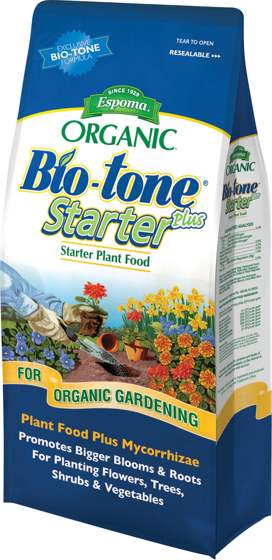 Espoma Bio-Tone Plus Starter Plant Food, 5 oz - Fertilizing