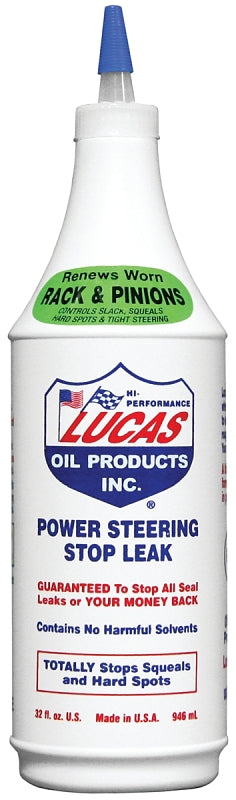Lucas Oil 10011 Power Steering Fluid Light Red