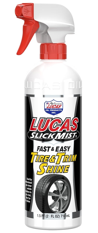Lucas Oil 10513 Slick Mist Tire and Trim Shine