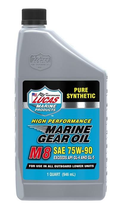 Lucas Oil 10652 Marine Synthetic Gear Oil